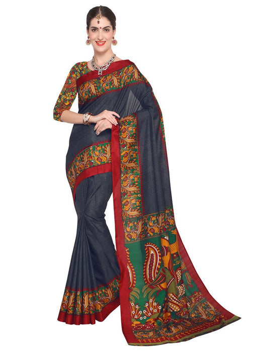 Black, Multi Color Art Silk Saree only in Bigswipe