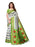 Off White, Green, Multi Color Poly Silk Saree only in Bigswipe