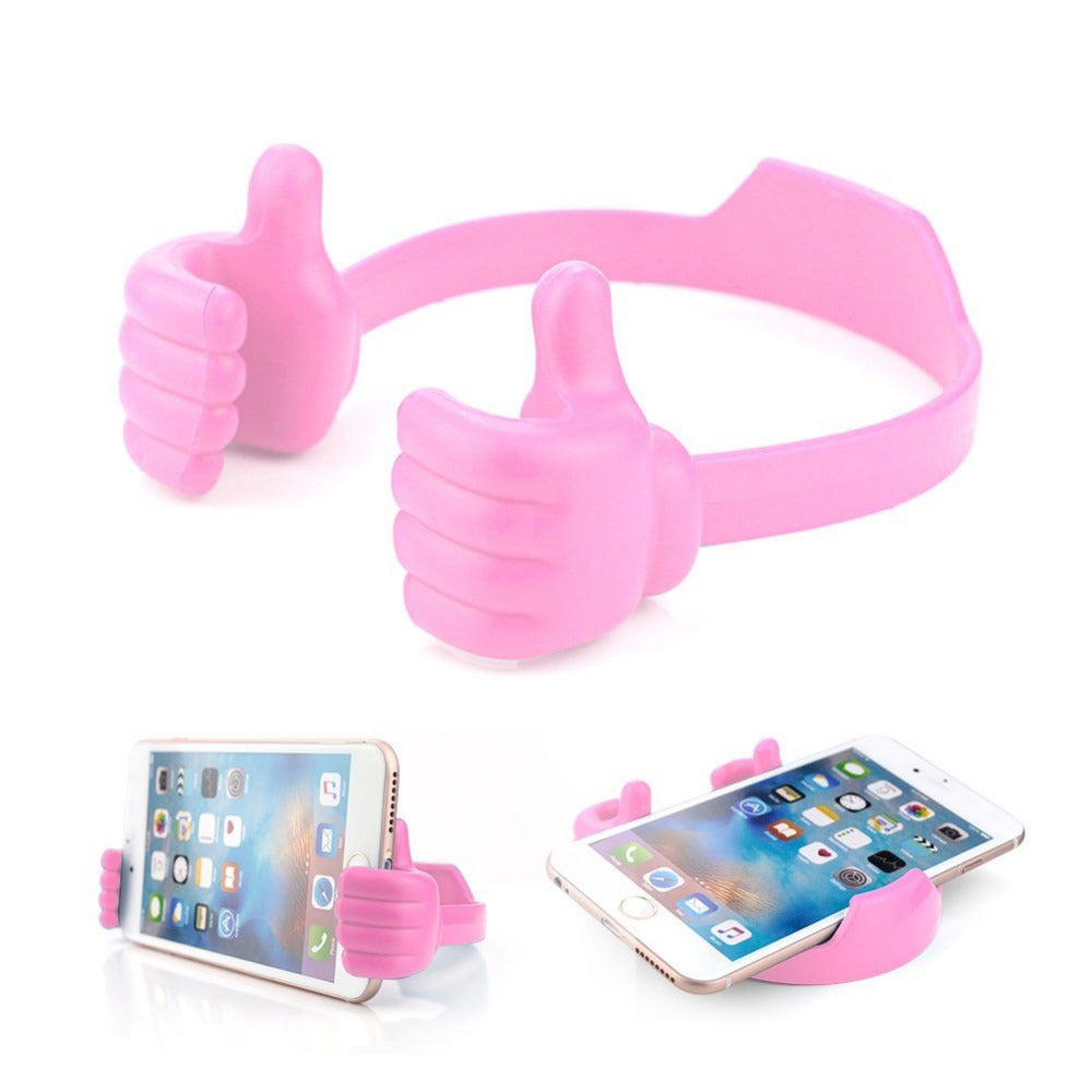 Flexible Multi-angle Hand Model Mobile Stand_Pink only in Bigswipe