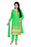 Light Green Chanderi Embroidered Unstitched Dress Material only in Bigswipe