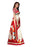 Off White, Red Color Poly Silk Saree only in Bigswipe