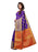 Purple Color Poly Silk Saree