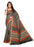 Beige, Black Color  Bhagalpuri Silk (Art Silk) Saree only in Bigswipe