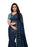 Navy Blue, Multi Color Georgette Printed Work Saree only in Bigswipe