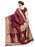 Maroon Color Poly Silk Saree only in Bigswipe