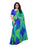 Green, Blue, Multi Color Georgette Plain Work Saree only in Bigswipe