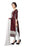 Womens Designer Maroon Cotton Partywear Salwar Suit Dress Material For Womens