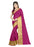 Pink Color Poly Silk Saree only in Bigswipe