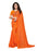 Orange, Off White Color  Georgette Saree only in Bigswipe