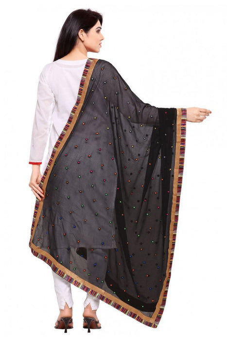 Chiffon Border Work Dupatta only in Bigswipe