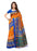 Orange, Blue, Multi Color  Poly Silk Saree only in Bigswipe