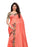 Peach Color Chanderi Silk Printed Work Saree only in Bigswipe