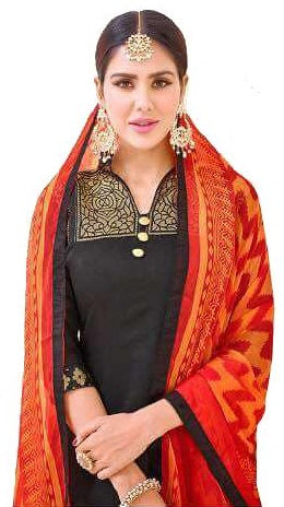 Black Salwar Material only in Bigswipe