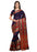 Navy Blue, Maroon Color  Chanderi Silk Saree only in Bigswipe