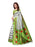 Off White, Green, Multi Color Poly Silk Saree only in Bigswipe