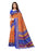 Orange, Blue, Multi Color  Poly Silk Saree only in Bigswipe