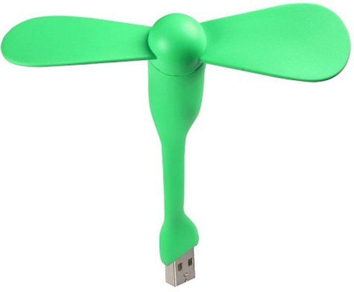 Portable Flexible USB Fan_Green only in Bigswipe