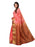 Pink, Brown Color Poly Silk Saree only in Bigswipe