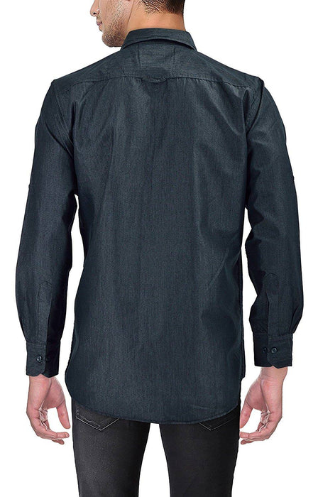 Mens Glossy Black Shirt only in Bigswipe