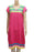 Pink &amp; Green Emboss Printed Rayon Kurti only in Bigswipe