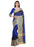 Blue,Grey Color Poly Silk Saree only in Bigswipe