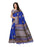 Blue, Multi Color  Poly Silk Saree only in Bigswipe