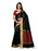 Black Color Tussar Silk (Art Silk) Saree only in Bigswipe