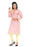 Pink Designer Embroidered Neck Women&rsquo;s  Kurta only in Bigswipe