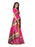 Pink, Multi Color Poly Silk Saree only in Bigswipe