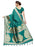 Turquoise Color Poly Silk Saree