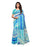 Blue, Multi Color Georgette Saree only in Bigswipe