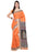 Orange Color Tussar Silk Saree only in Bigswipe