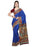 Blue Color Tussar Silk Saree only in Bigswipe