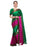 Green, Magenta Color Poly Silk Saree only in Bigswipe