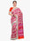 Off White, Red, Pink Color Terylene Saree only in Bigswipe