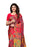 Red, Multi Color Crepe Printed Work Saree