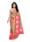 Peach, Multi Color  Crepe Saree only in Bigswipe