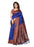 Blue, Multi Color Poly Silk Saree only in Bigswipe