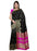 Black Color Poly Silk Saree only in Bigswipe