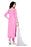 Womens Designer Light Pink Cotton Partywear Salwar Suit Dress Material For Womens