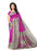 Pink Color Poly Silk Saree only in Bigswipe