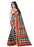 Beige,Black Color Art Silk Saree only in Bigswipe