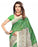 Printed Bhagalpuri Art Silk Green With Multi Color only in Bigswipe