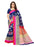 Navy Blue, Multi Color  Art Silk Saree only in Bigswipe