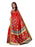 Red, Multi Color Poly Silk Saree