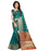 Green Color Nylon Silk Saree only in Bigswipe