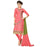 Glaze Cotton Fabric Light Red Color Dress Material only in Bigswipe