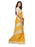 Yellow, Beige Color Poly Silk Saree