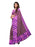 Purple, Pink, Multi Color Georgette Saree