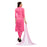 Chanderi Cotton Fabric Light Pink Color Dress Material only in Bigswipe